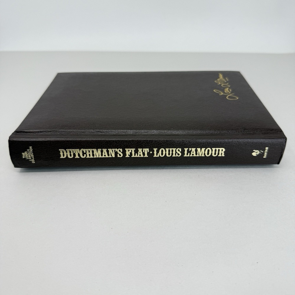 Dutchman's Flat Louis L'Amour Collection Bantam Leatherette Vintage 1981 Book